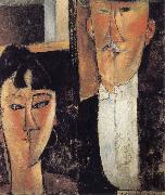 Amedeo Modigliani Bride and Groom china oil painting artist